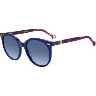 Carolina Herrera CH 0046/S WOI/08 56 Solbriller Kvinder Blue - Transparent Dark Blue - 56mm