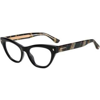 Dsquared2 D2 0026 37N 49 Briller Kvinder Black - Black Horn - 49mm