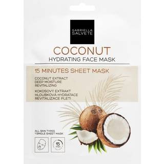 Gabriella Salvete Face Mask Coconut Fugtgivende ansigts sheetmaske 1 stk. - 1 stk.