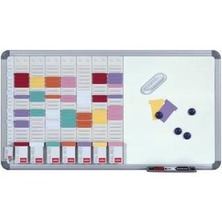 Nobo combo board: whiteboard card planner - 24 slots x 8 columns