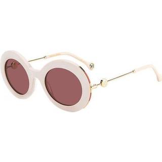 Carolina Herrera CH 0020/S SZJ/4S 51 Solbriller Kvinder Hvid - Ivory White - 51mm