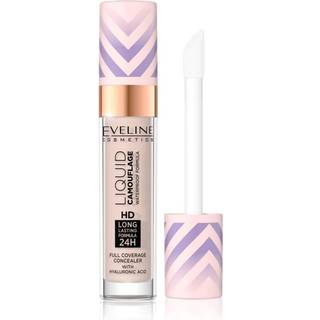 Eveline Cosmetics Liquid Camouflage Vandfast concealer med hyaluronsyre Skygge 02 Light Vanilla 7.5 ml - 7,5 ml