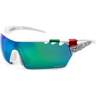 Salice 006 ITA RWP Polarized BIANCO/RW VERDE Standard Solbriller Mænd Hvid - White - Standard