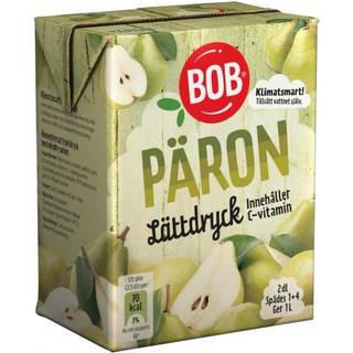 BOB 4 x Pære Saftkoncentrat 200 ml