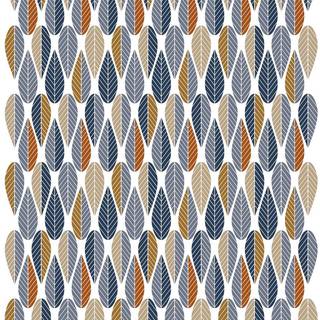 Arvidssons Textil Blader tekstil Blå