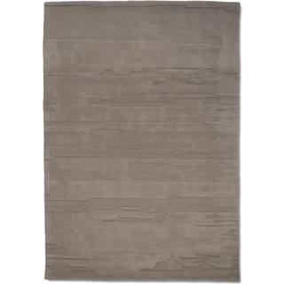 Classic Collection Curve uldtæppe 170x230 cm Silver