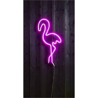 Star Trading 807-38 FlatneonLED Dekorativ Lampe, flamingo ➞ På lager - klar til levering
