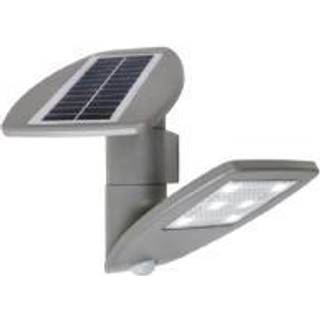 LUTEC Zeta udendørs LED væglampe med solceller og sensor 2,4W