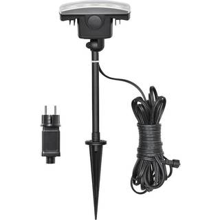 Bredstrålende LED udendørs spotlight Amalfi