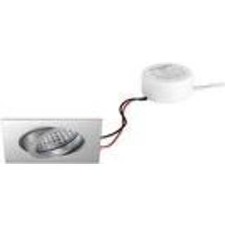 BRUMBERG LED indbygningsspot Tirrel-S, RC, rund driver, mat aluminium