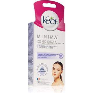 Veet Minima Hypoallergenic Hårfjerningsvoks strips til ansigt 20 stk. - 20 stk.