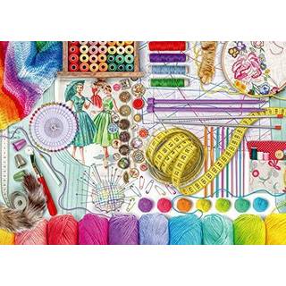 Ravensburger 16440 Nealwork Station 500 stykker store stykker puslespil for voksne - hvert stykke er unik softclick -teknologi betyder stykker pa