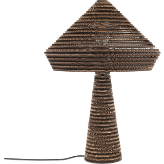 Alk Bordlampe fra Villa Collection - Brun farve - Pap