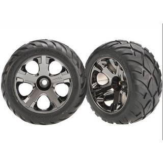 Traxxas 3777A Tires & Wheels Anaconda/ All-Star (Nitro Front) 2,8" (2)
