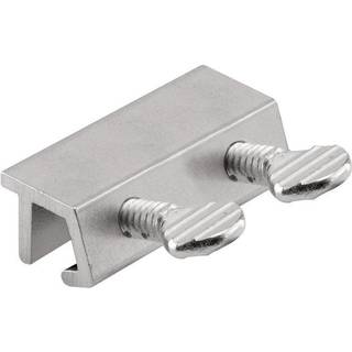 Prime-line U 10679 Skyded?rl?s Dobbeltskruer Aluminium (enkelt pakke)