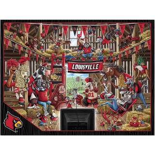 Youthefan NCAA Louisville Cardinals Barnyard fans 500 pc puslespil