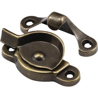 Prime-line F 2653 Diecast Cam Action Window Sash Lock With Alignment Lugs Montering Huller 1-3/4 in. På midten af ??antik messing (enkelt pakke)
