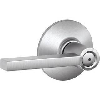 Schlage F40 Lat 626 Latitude Door Lever Bed & Bath Privacy Lock Satin Chrome