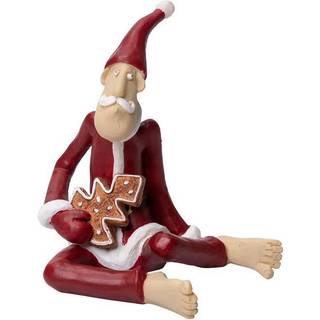 Santa Ove med gingerbread H 7,1cm