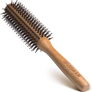 Bossman 2 """" Round Boar & Nylon Bristle Hair Brush til bl?se t?rretumbler Styling Curling Detangling og Retning