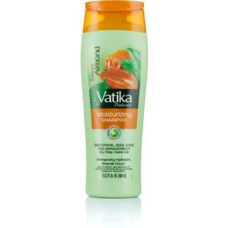 Vatika Naturals Daily Shampoo For Women - Nourish og foryng dit naturlige hår - Sød mandelforstyrrelse og fugtighed af hårrenser til krøllet besk