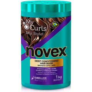 Novex My Curls Deep Conditioning Hair Mask Cream (35,2 oz) Fugtgivende behandling definerer krøller kontroller volumen reducerer krus