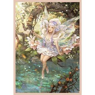 Fantasy North - Tatiana Elgane - Fairy Princess - 100 Smooth Matte TCG Trading Card Sleeves - Passer til magiske MTG -kommand?r Pokemon og andre