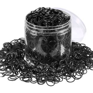 2000 Pack Mini Rubber Bands Elastic Hair Bands Soft Hair Ties With Box To Hair Braiding Hair Wedding Frisure (sort)