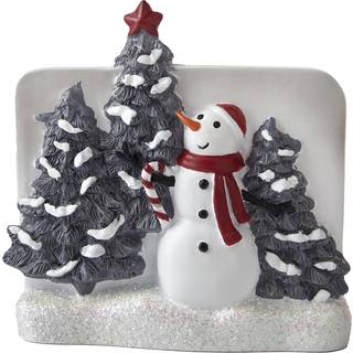 SKL Home Christmas/Winter/Gift Whistler Snowman Toothburh Holder flerfarvet