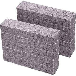 Chinco 10 pakker pimpsten stick til cheaning pimpsten skurende stenpude fjernelse pletter snavs uden at forlade ridser til køkken ovn komfur hjem