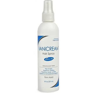 Vanicream hårspray med fast hold, duftfri, glutenfri, til følsom hud, ikke-aerosol, 8 oz
