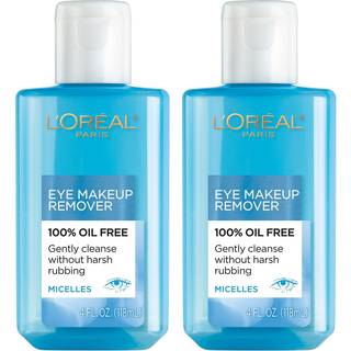 L'Oreal Paris Clean Artist Oil Free Eye Makeup Remover 2 Count