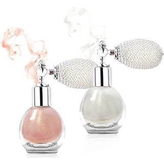 Newbang 2pcs Highlighter Powder Spray Glitter High Gloss Powder Shimmer Sparkle Powder Makeup Spray For Face Body Cosmetic
