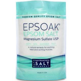 Epsoak Epsom Salt 10 lb. Magnesiumsulfat USP. (Antal. 1 x 10lb. Tasker) Fors?mbare Epsom Salt Bulk-tasker Uscenteret i USA Grusomhedsfri certific