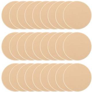 25 pcs Kvinders runde bl?de makeup sk?nhed Eye Face Foundation Blender Facial Smooth Powder Puff Cosmetics Blush Applicators Svamp Brug til t?r o