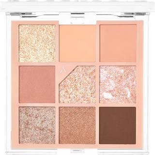 Unleashia Glitterpedia Eye Palette Øjenskygge palette Skygge No.3 All of Coral Pink 6.2 g - 6.2 g