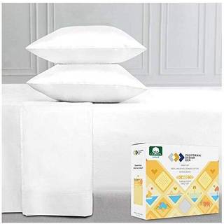 Californien design den queen size seng s?t god husholdningspris vinder 400 tr?dt?lling 100% bomuldsark sateen dybe lomme dronning ark ekstra bl?d