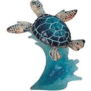 STEALSTREET SS-G-90140 5 tommer bl? havskildpadde sv?mmetur-samlerbar figurstatue