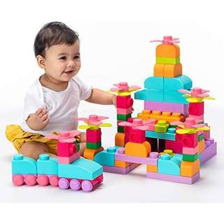 Uniplay Plus Soft Building Blocks - Kreativitet Leget?j Uddannelsesm?ssig leg Kognitiv udvikling Tidlig l?ring Stablingsblokke til sp?db?rn og sm