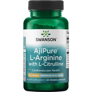 AjiPure L-Arginin med L-citrullin - 60 vcaps