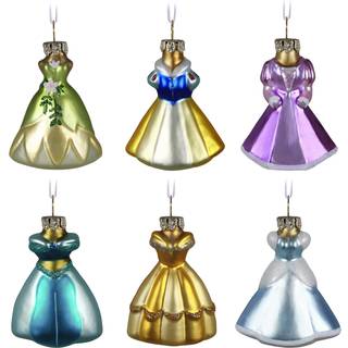 Hallmark keepsake Christmas Ornament 2022 Disney Princess Fit til et prinsesse glas s?t p? 6