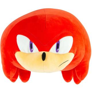 Club Mocchi-Mocchi Sonic Knuckles Plyslegetøj - 15-tommer Samler-Squishy Legetøj fra Sonic the Hedgehog
