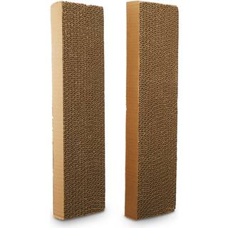Everyyay Scratchin 'The Surface Single-Wide Pardboard Refills til Cat Scratchers 18,5 """" L X 4,5 """" W X 1,75 """" H PACK OF 2