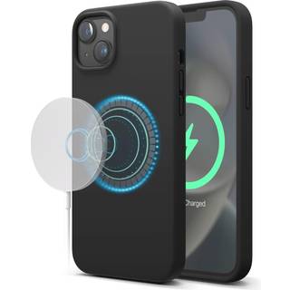 Elago MagSafe silikonetui (iPhone 14 Plus) - Sort