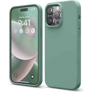 Elago Silikone Cover (iPhone 14 Pro Max) - Mossgrön