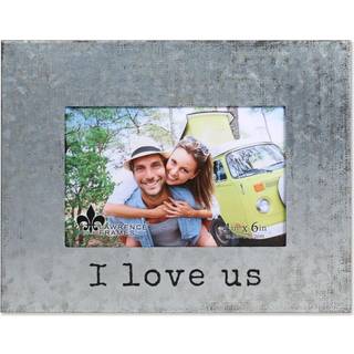 4x6 galvaniseret metal billedramme - I Love Us