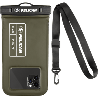 Pelican Marine - IP68 Vandt?t telefonpose/ sag (almindelig st?rrelse) - Flydende vandt?t telefonkasse - iPhone 15 Pro Max/ 14 Pro Max/ 13 Pro Max