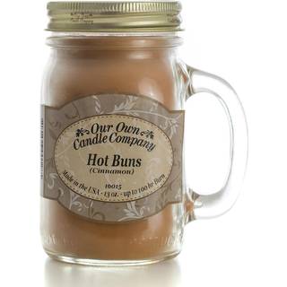Vores eget lysfirma kanel varme boller duftende 13 ounce mason jar stearinlys