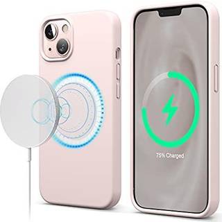 Elago Magnetic Case kompatibel med MagSafe og iPhone 13 6,1 tommer - Indbyggede magneter Liquid Silicone Protective Cover kompatibelt med alt Mag