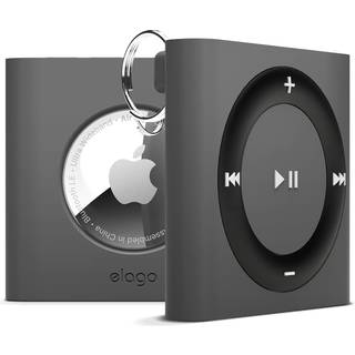 Elago W7 AirTag etui med nøglering - Grå